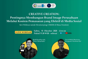 Webinar : Creative Creation
