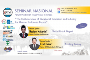 National Seminar : of the Indonesian Vocational Higher Education Forum