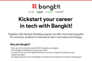 Kickstart Your Career in Tech with Bangkit