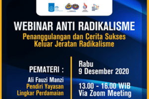 Webinar : Anti Radicalism