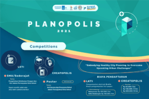 Departemen Perencanaan Wilayah dan Kota : Planopolis 2021