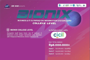 Registrasi Terbuka : BIONIX COLLEGE LEVEL