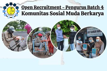 Open Recruitment : Komunitas Sosial Muda Berkarya Batch 4