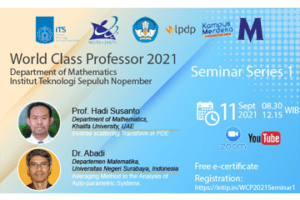 Webinar : World Class Professor 2021 Seri 1