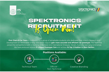 Open Recruitment : SPEKTRONICS ITS 2021