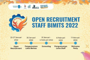 Registrasi Terbuka : Staff BIMITS 2022
