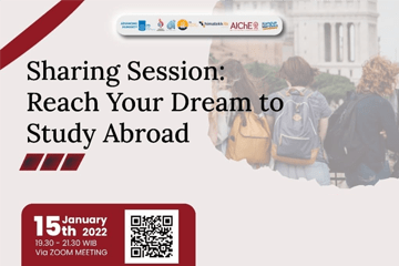 Sharing Session : Reach Your Dream to Study Abroad