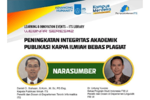Webinar : Peningkatan Integritas Akademik Publikasi Karya Ilmiah Bebas Plagiat