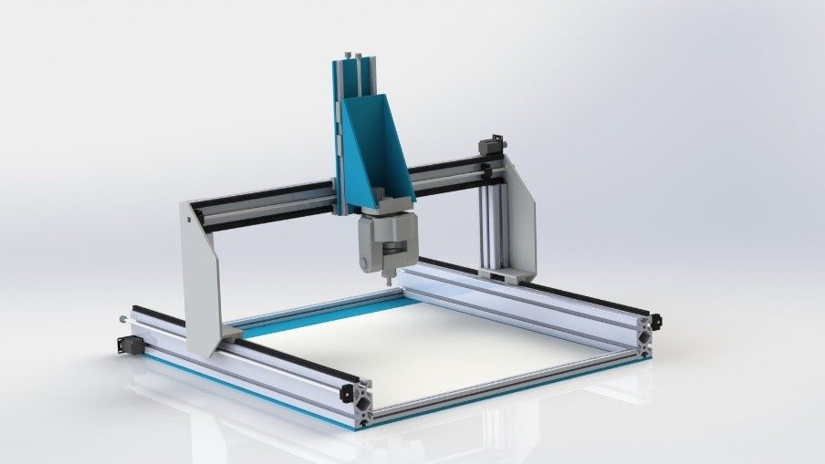 Prototipe CNC Milling rancangan Mashuri S.Si MT dan tim Abmas ITS