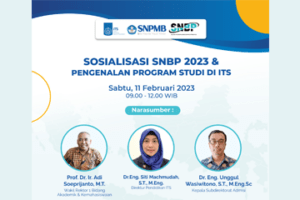 Sosialisasi SNPB 2023 & Pengenalan Program Studi di ITS