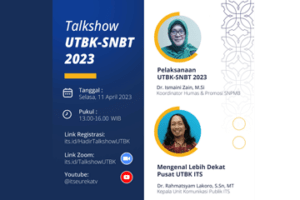 Talkshow UTBK-SNBT 2023 ITS