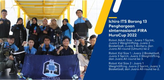 Ichiro ITS Borong 13 Penghargaan sInternasional FIRA HuroCup 2022
