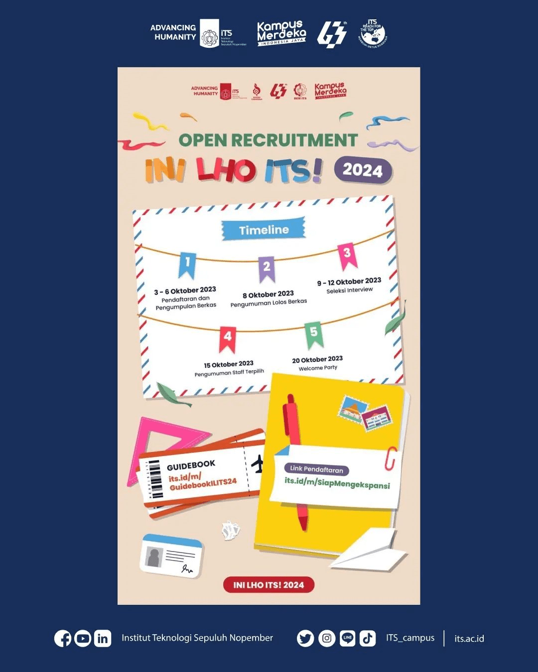 OPEN RECRUITMENT STAFF INI LHO ITS 2024 Institut Teknologi Sepuluh OPEN RECRUITMENT STAFF INI LHO ITS 2024 Institut Teknologi Sepuluh