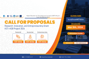 Research, Innovation, and Entrepreneurship Grant HETI ADB Project Tahun Anggaran (TA) 2024