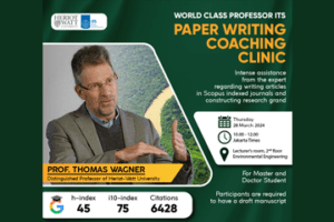World Class Professor : Paper Writing Coaching Clinic for Master and Doctor Student