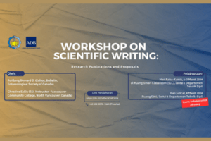 Workshop on Scientific Writing: Research Publications and Proposals