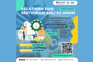 Hybrid Training : Pelatihan dan Sertifikasi Ahli K3 Umum