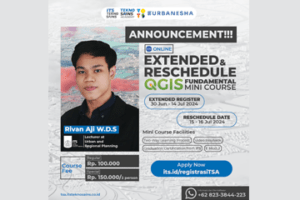 PERPANJANG & JADWAL ULANG : QGIS MINI COURSE GIS FUNDAMENTAL 2024