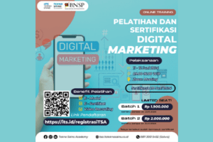 Online Training : Pelatihan dan Sertifikasi Digital Marketing ITS