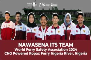 Rancangan Desain Feri Mahasiswa ITS Raih Juara 1 di Kompetisi Internasional