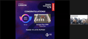 Trident Dev from FT-EIC ITS Makes Waves at Legion Game Masters with First Place Win