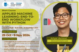 Applied Machine Learning Training: End-To-End Workflow With Python