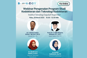 Webinar on Introduction to Medical Study Programs and Medical Technology at FKK ITS