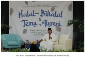 Temu Alumni dan Halal Bi Halal dengan Tema “Sinergi Kebersamaan FTK untuk Menginspirasi dan Memberi Manfaat”