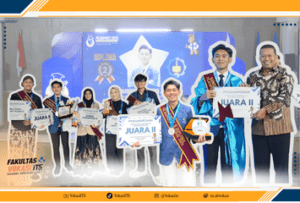 MAHASISWA VOKASI ITS RAIH JUARA 2 PILMAPRES NASIONAL 2025 JENJANG DIPLOMA