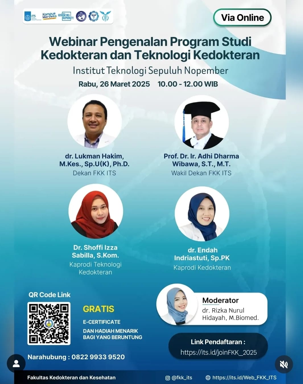 Webinar Pengenalan Fakultas Kedokteran dan Kesehatan #3