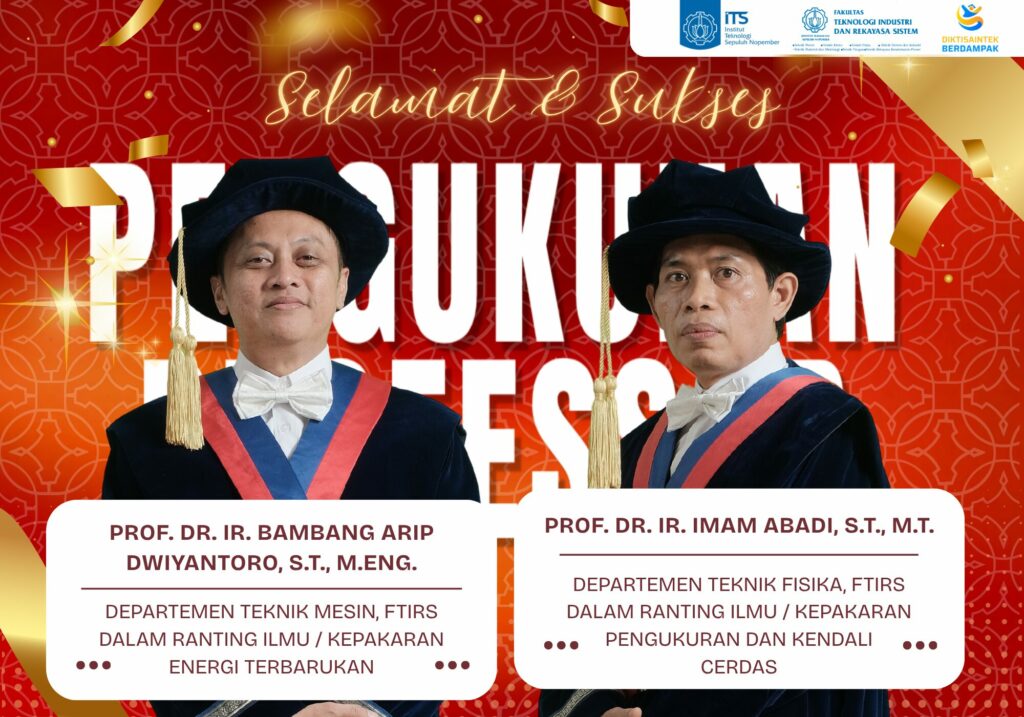 Dua Profesor FTIRS ITS Dorong Kemandirian Energi melalui Inovasi Energi Terbarukan