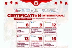 SERTIFIKASI INTERNASIONAL (Batch I) – Penawaran Spesial Agustus