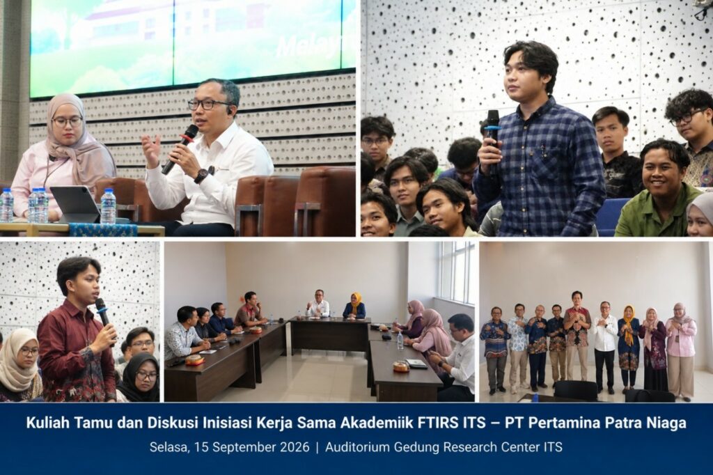 FTIRS ITS dan Pertamina Patra Niaga Perkuat Sinergi Akademik Dan Industri Energi