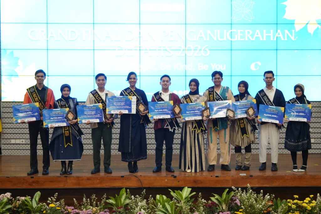 Vokasi ITS Borong Podium Duta ITS 2026 Raih Juara 1 dan 2nd Runner Up