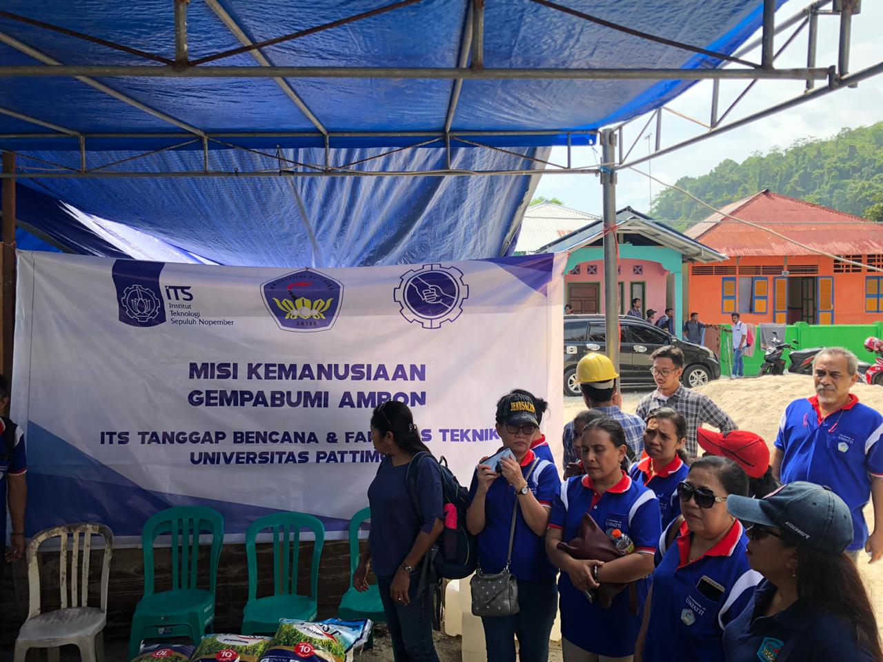 ITS Sambung Bantuan Gempa Maluku lewat Unpatti