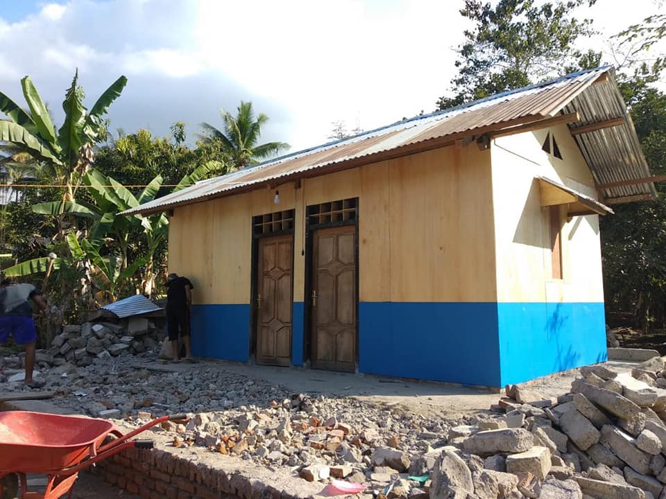 Ini Dia Huntara ITS 1.0, Rumah Sederhana Buat Korban Gempa Lombok