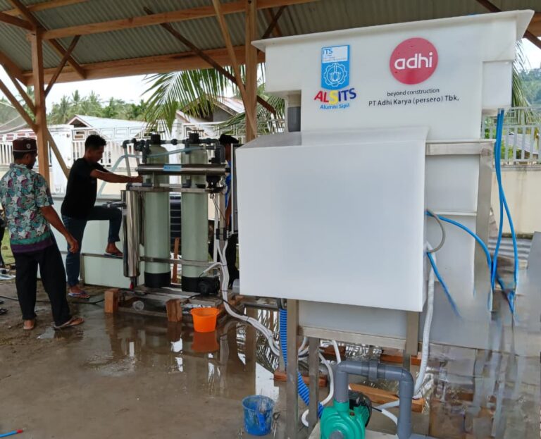 Peduli Kemanusiaan, ITS Hadirkan Solusi Air Bersih di Pidie Jaya