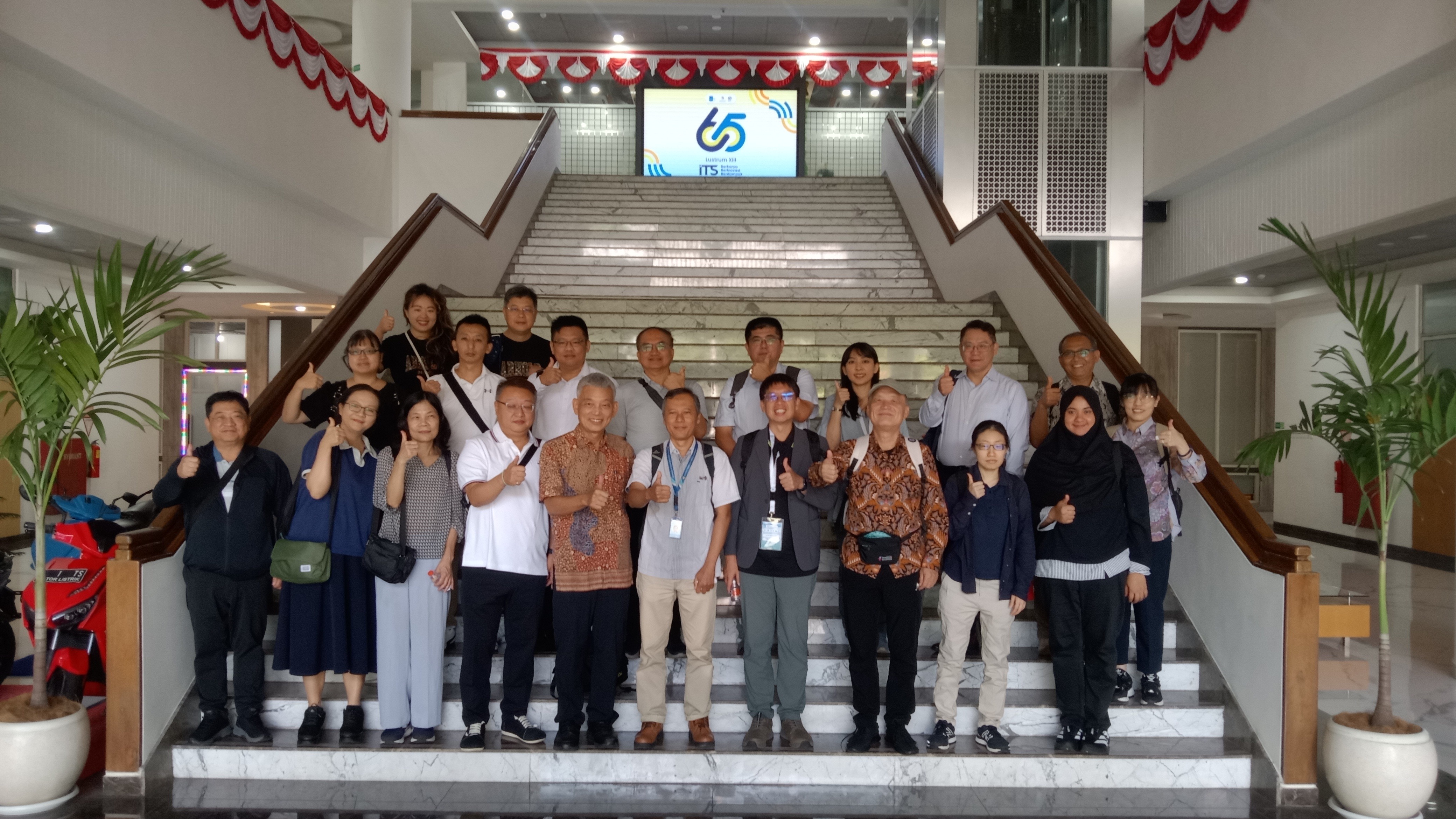 Pererat Kolaborasi, STIC Taiwan-Indonesia Kunjungi REIDI Usai Seminar Konstruksi Rendah Karbon