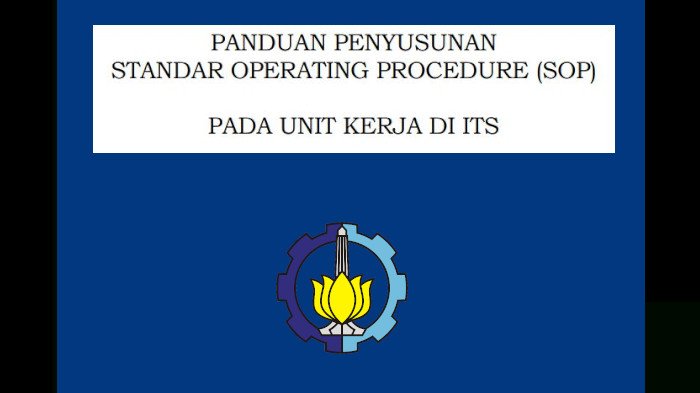 Standar Operational Procedures