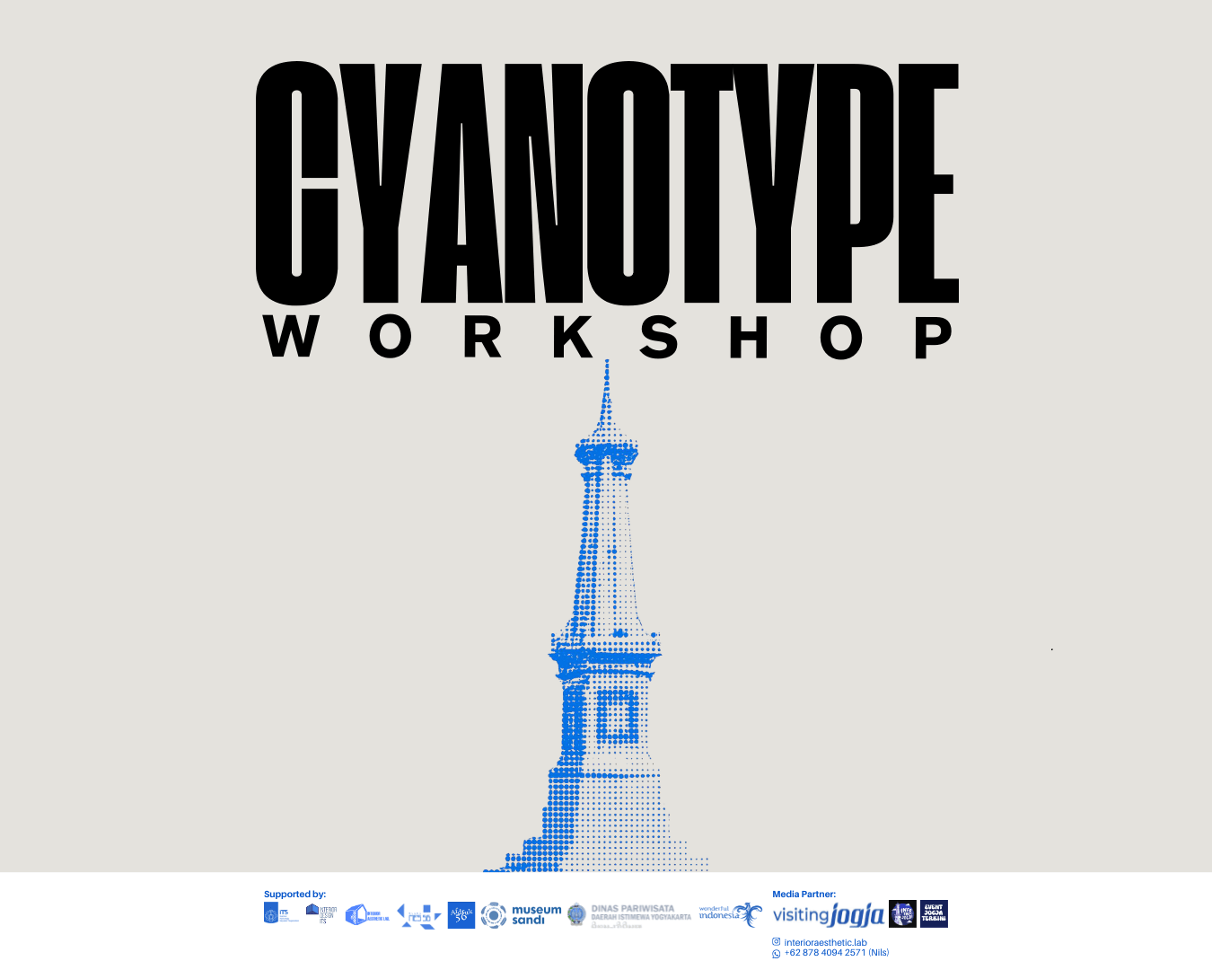 Pelatihan Cyanotype di museum sandi Yogyakarta