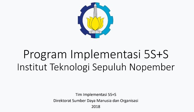 Material and Registration Form for 5S + S Implementation