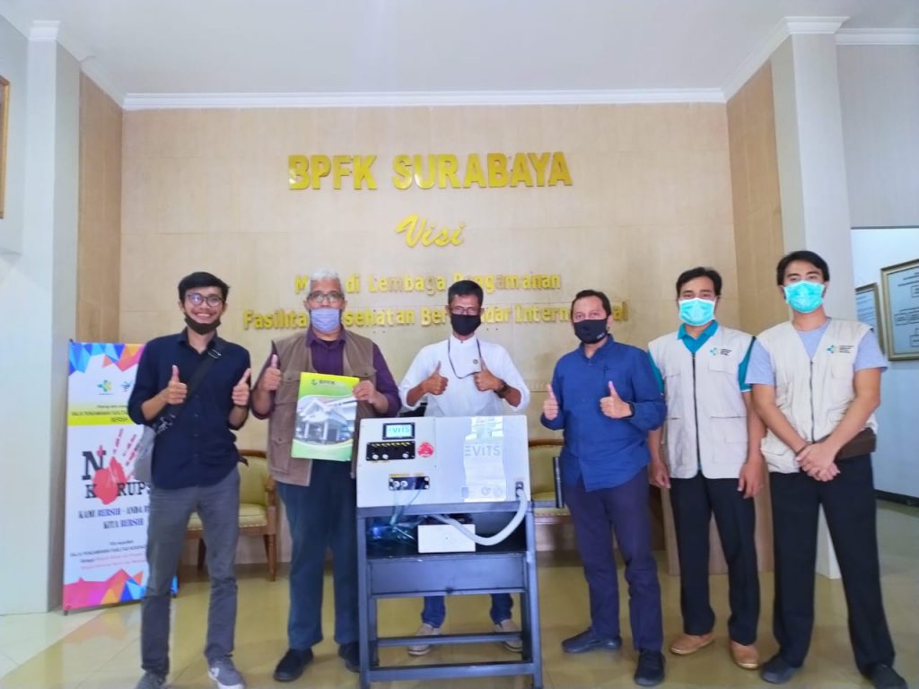 Ventilator E-VITS Dinyatakan Lolos Uji Kelayakan Teknis BPFK
