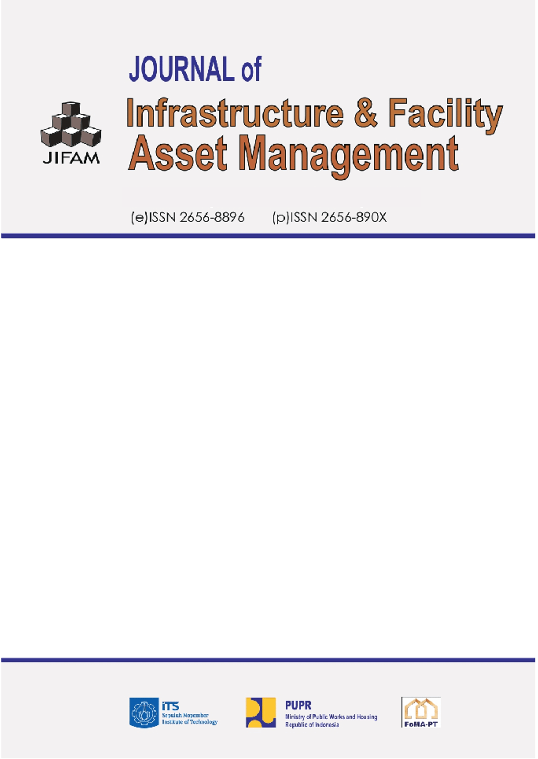 Journal of Infrastructure & Facility Asset Management