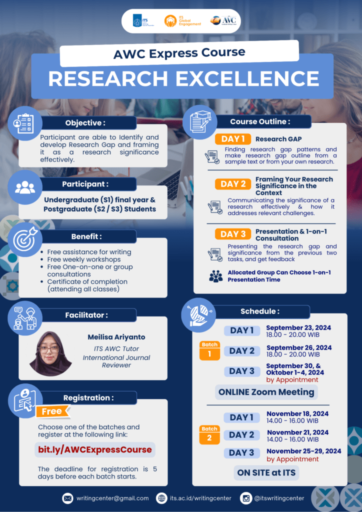 Writing Bootcamp ITS Academic Writing Center